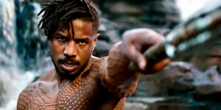Michael B. Jordan in Black Panther