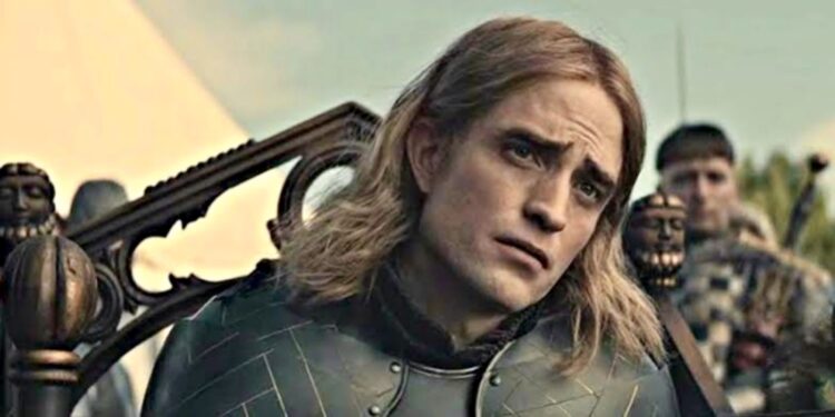 Robert Pattinson in The King