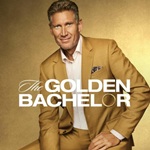 the golden bachelor poster featuring gerry turner