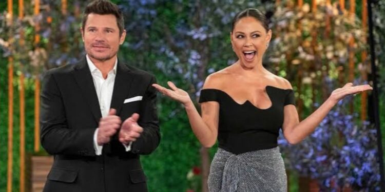 Nick Lachey and Vanessa Lachey in Love Is Blind