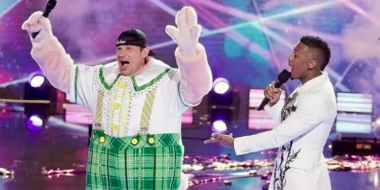 Nick Lachey in The Masked Singer