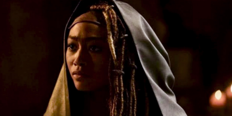 Tati Gabrielle in The 100 TV series