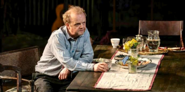 Toby Jones in a stage play