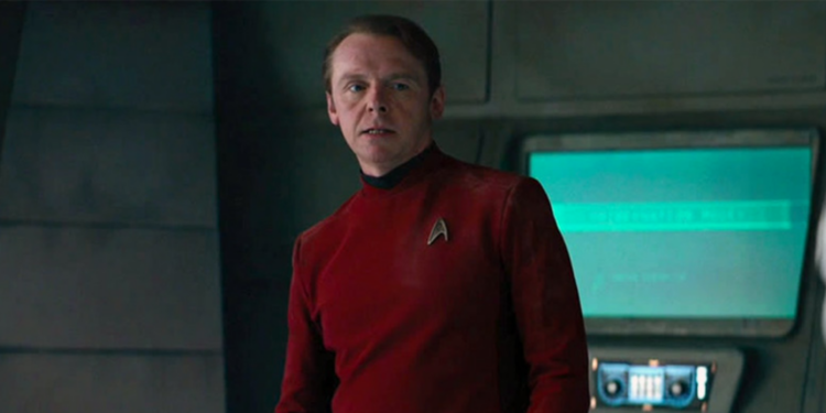 Simon Pegg in Star Trek
