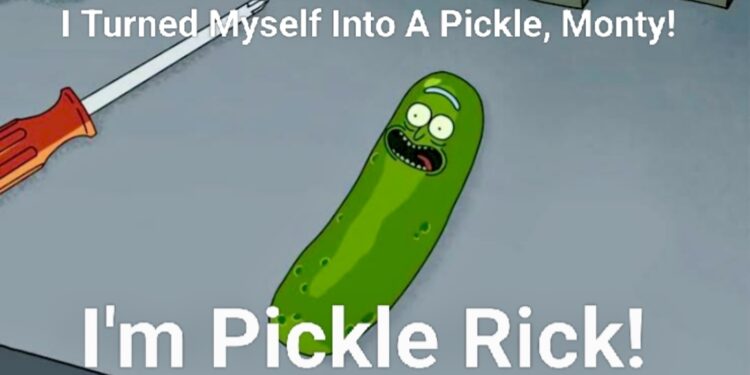 I'm Pickle Rick!