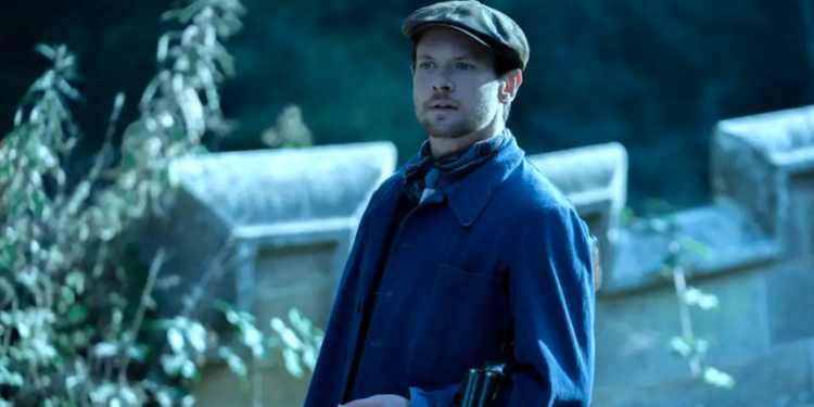 Jack O'Connell in Lady Chatterley's Love (2022)