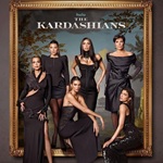 kylie, kris and kendall jenner, kourtney, khloe, and kim kardashian on the poster of the kardashians