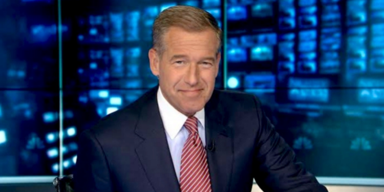 Actress Allison Williams' father, Brian Williams