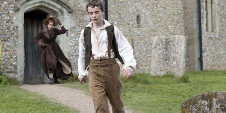 Emma Fielding and Alex Etel in Cranford 