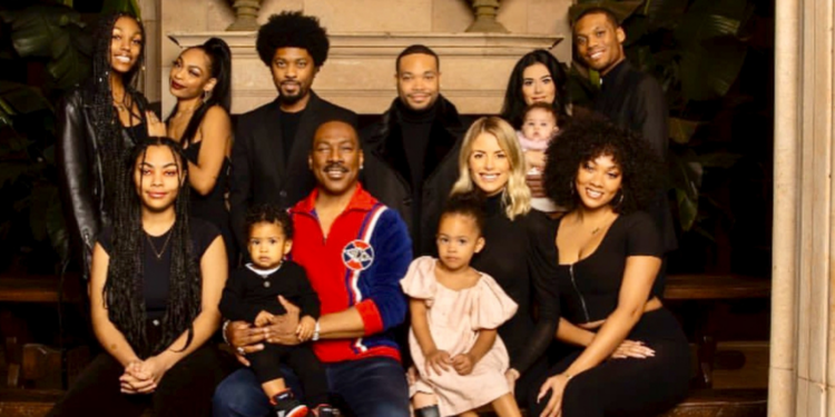 Eddie Murphy's children Izzy Oona and Max Charles