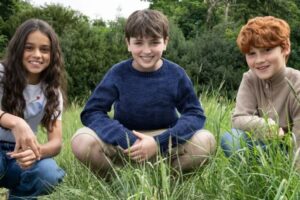Dominic McLaughlin, Arabella Stanton, and Alastair Stout as new harry potter cast