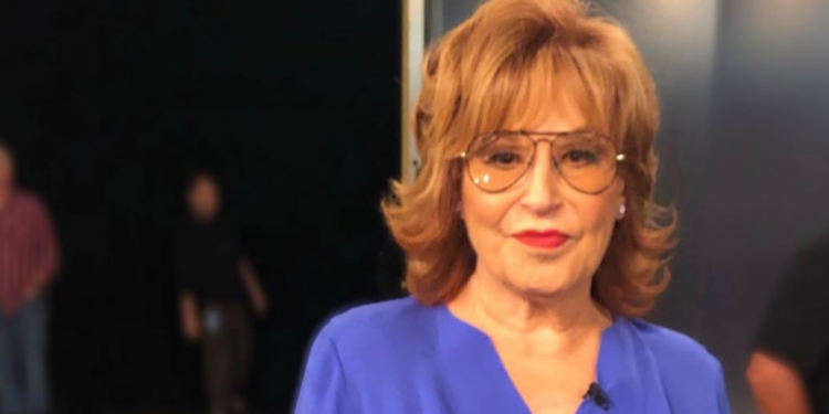 Joy Behar behind the scenes on The View