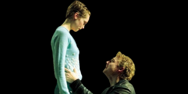 Kerry Condon in Hamlet play