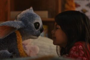 Chris Sanders and Maia Kealoha in Lilo & Stitch