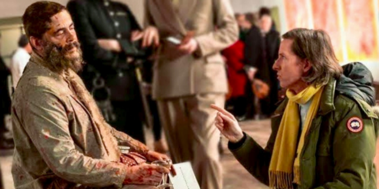 Wes Anderson directing
