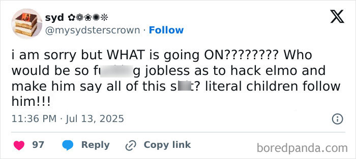 “This Is Horrifying”: Mass Outrage After Elmo’s Official Account Sends Out Racist Messages