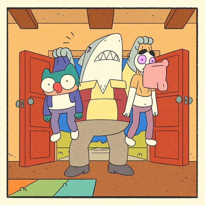 Australian Cartoonist Tells A Story Featuring Muscles McQuack, A Bodybuilding Duck