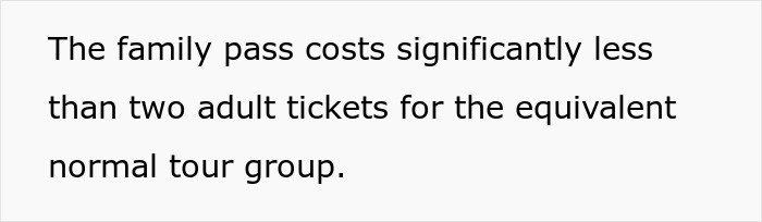 “AITA For Refusing A ‘Child Free’ Couple On A Tour Group For Families?”