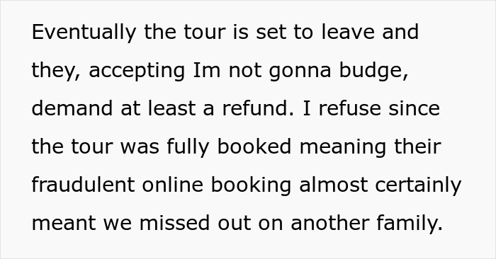 “AITA For Refusing A ‘Child Free’ Couple On A Tour Group For Families?”