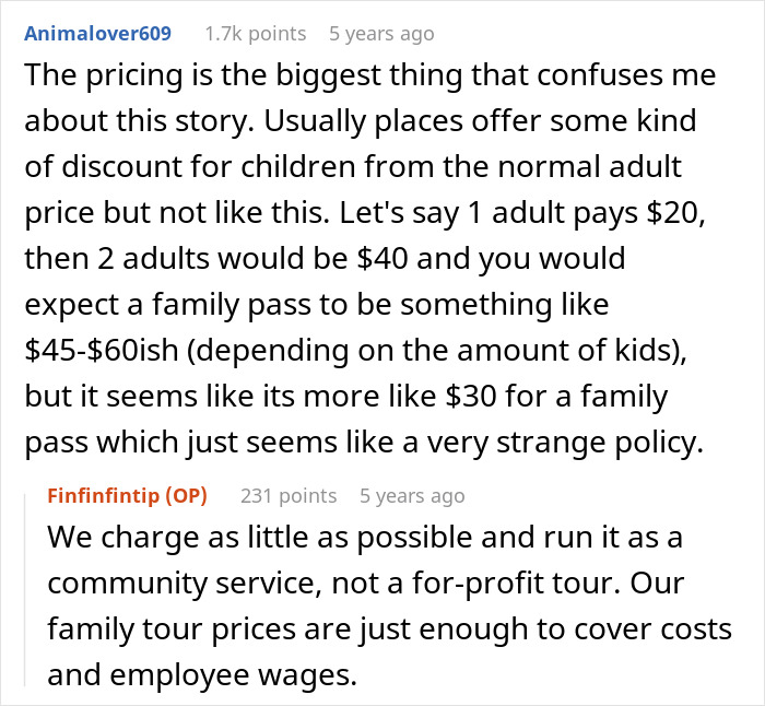 “AITA For Refusing A ‘Child Free’ Couple On A Tour Group For Families?”