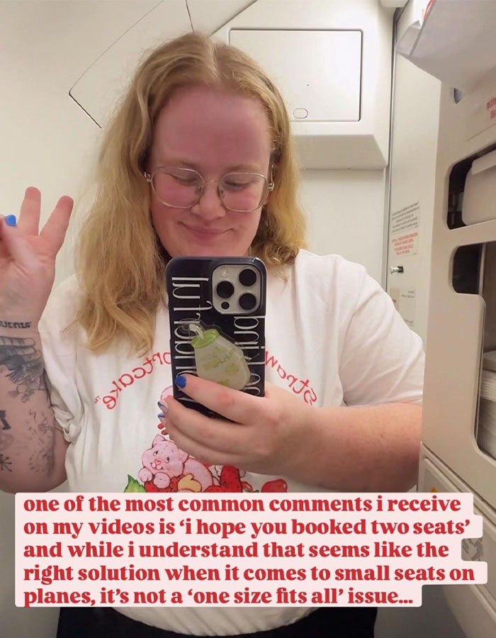 Proud Plus-Size Traveler Reveals Why She Won’t Book 2 Airline Seats, Gets Blasted As ‘Selfish’