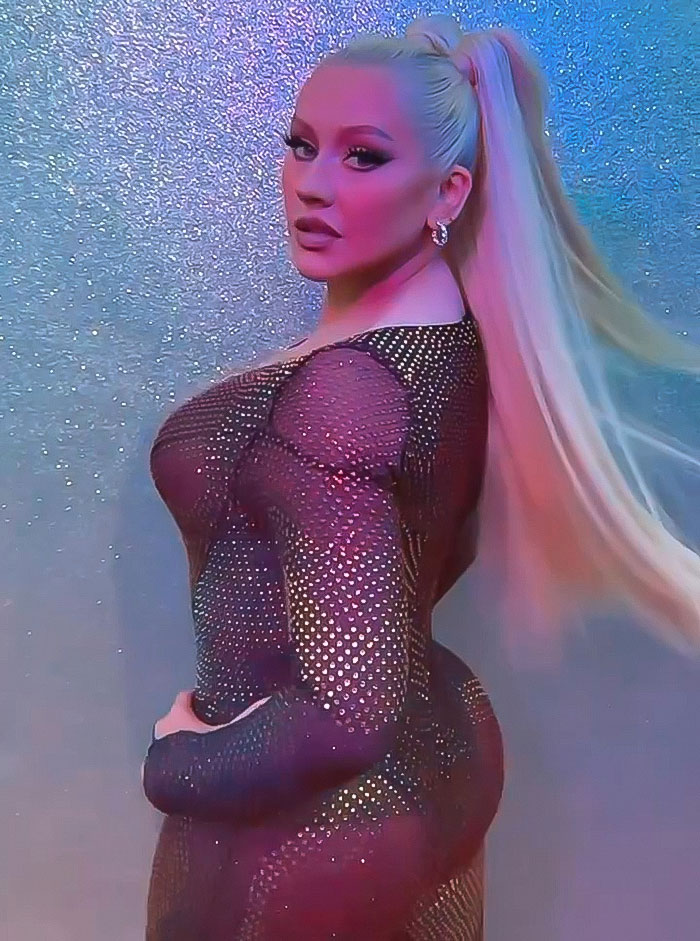 Christina Aguilera Accused of Hiding The Truth Behind Her Body In Viral Lingerie Shoot
