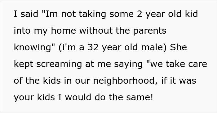“[Am I The Jerk] For Calling The Police On A 2YO Child Running Around My Neighborhood Unsupervised?”