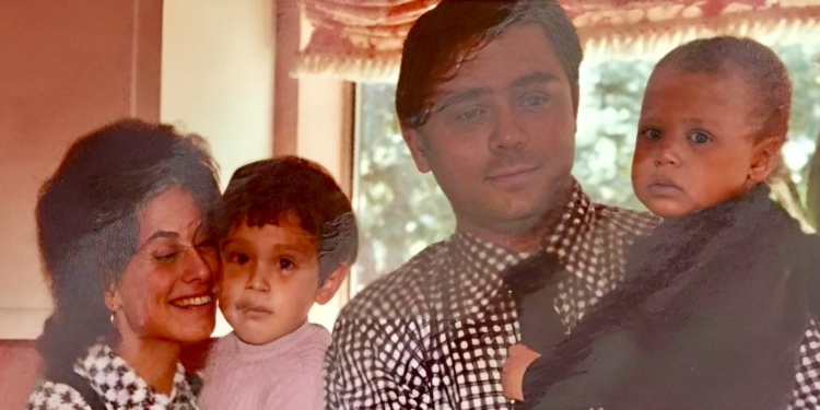 Brad Falchuk and his parents