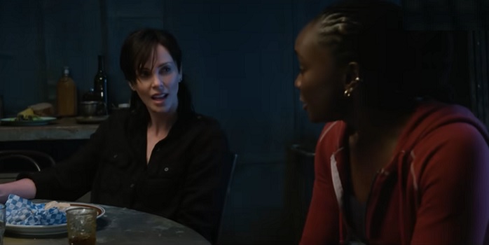 Charlize Theron and KiKi Layne in The Old Guard 2