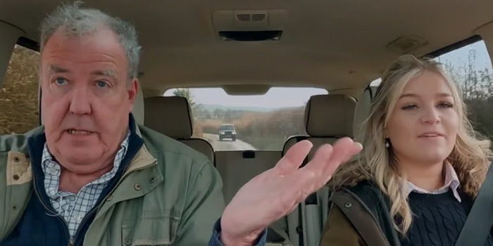 Jeremy Clarkson and Harriet Cowan in Clarkson's Farm Season 4