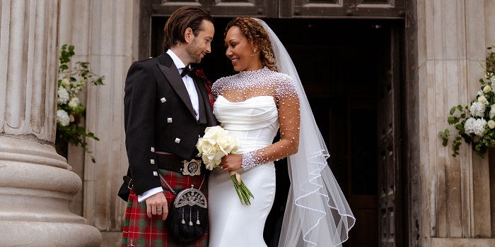 Mel B and Rory McPhee's wedding - Instagram photo