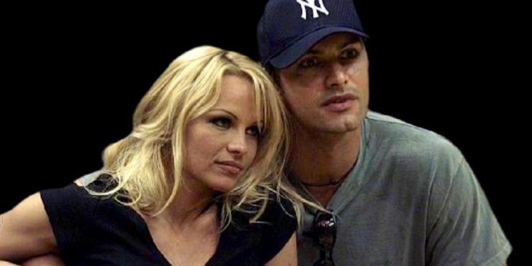 Pamela Anderson and Marcus Schenkenberg