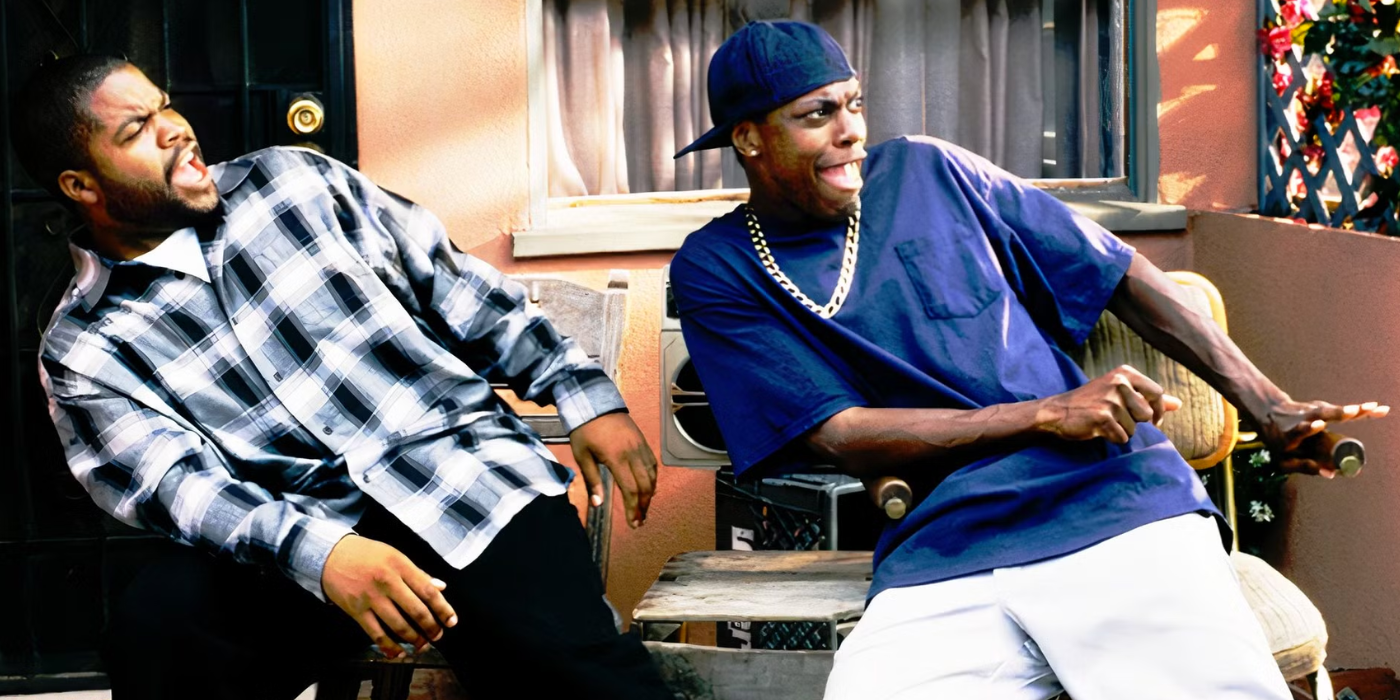 Ice Cube and Chris Tucker in Friday (1995)