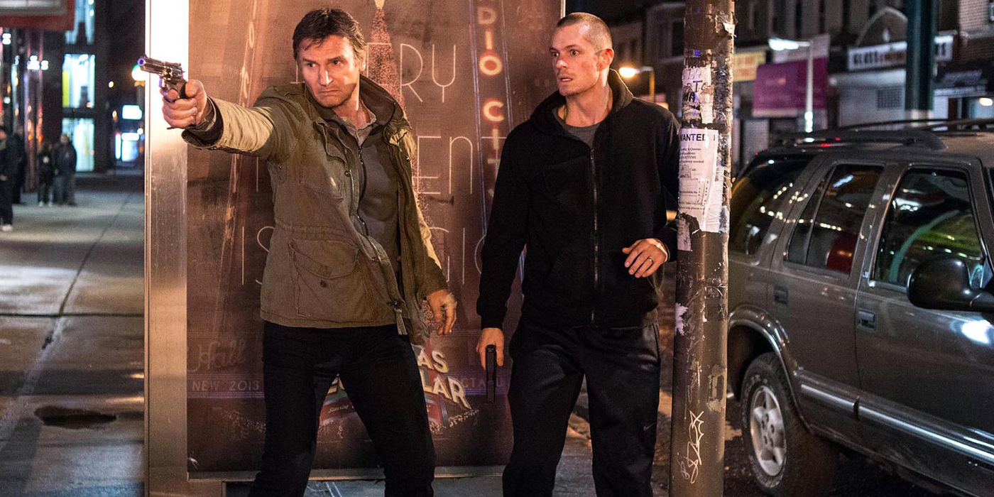 Liam Neeson and Joel Kinnaman in Run All Night (2015)