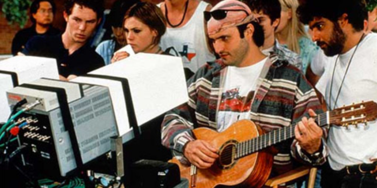 Robert Rodriguez Directing The Faculty (1998)