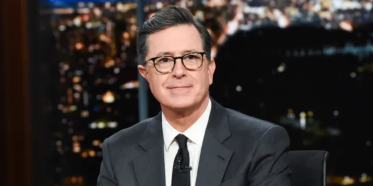 Stephen Colbert on The Late Show with Stephen Colbert Stephen Colbert on The Late Show with Stephen Colbert