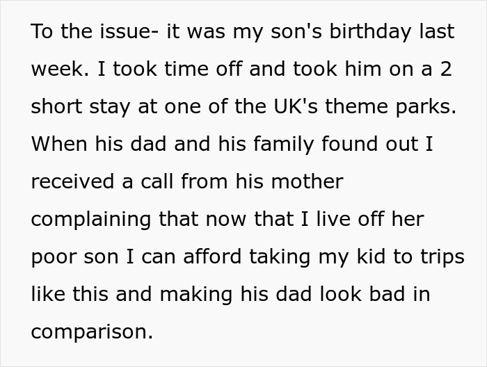 Mom Claps Back At Ex’s Family With Screenshots After Being Accused Of Spending His Nonexistent Money