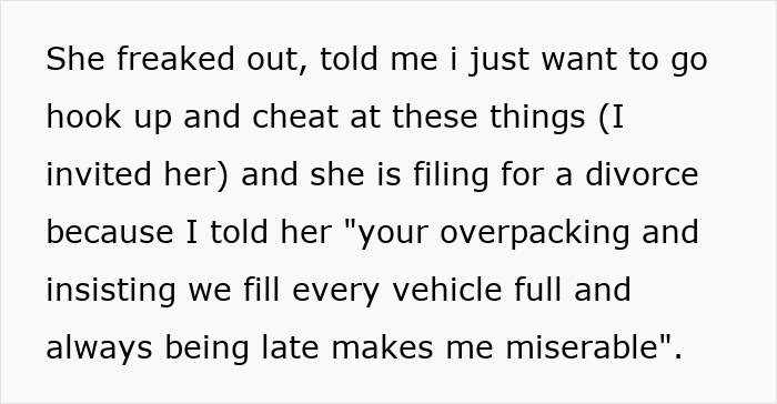 Wife Files For Divorce After Husband Points Out Her Weird Quirk That Made Traveling Difficult