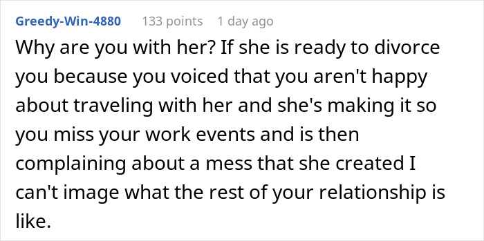 Wife Files For Divorce After Husband Points Out Her Weird Quirk That Made Traveling Difficult