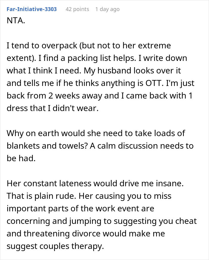 Wife Files For Divorce After Husband Points Out Her Weird Quirk That Made Traveling Difficult