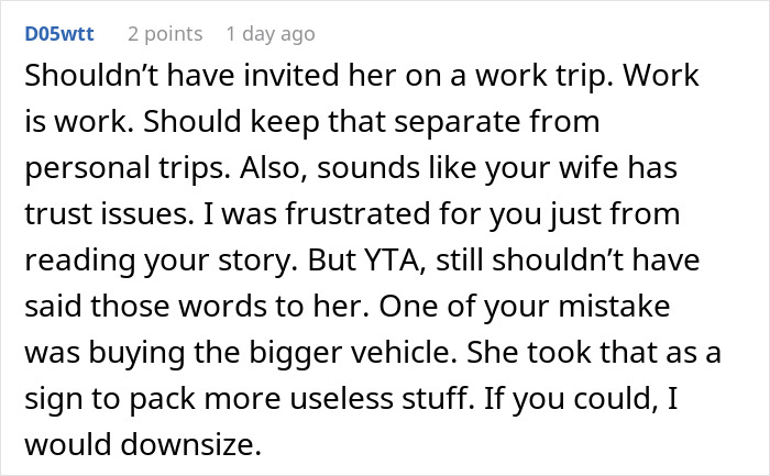 Wife Files For Divorce After Husband Points Out Her Weird Quirk That Made Traveling Difficult