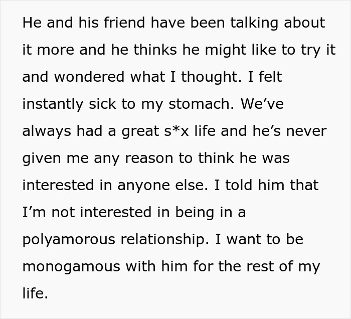 Woman Is Heartbroken That Husband Suggests Trying Out Polyamory After 1 Year Of Marriage