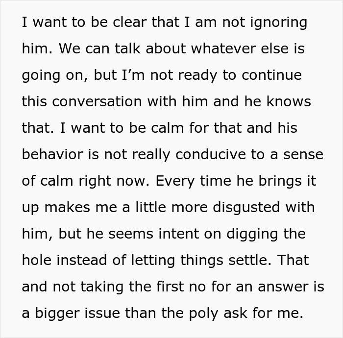 Woman Is Heartbroken That Husband Suggests Trying Out Polyamory After 1 Year Of Marriage
