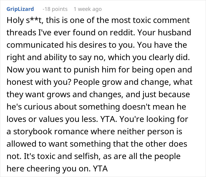 Woman Is Heartbroken That Husband Suggests Trying Out Polyamory After 1 Year Of Marriage