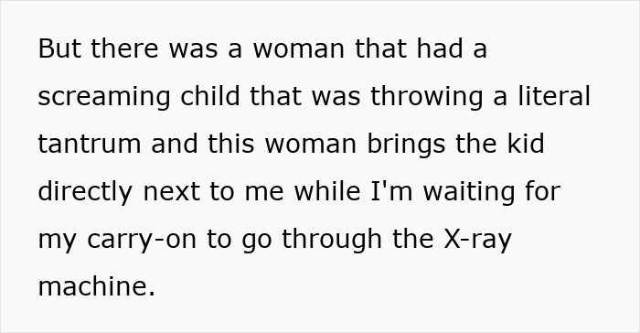 Woman Tries To Survive TSA At 7AM, Gets Ambushed By Rude Mom With Opinions And A Megaphone Kid