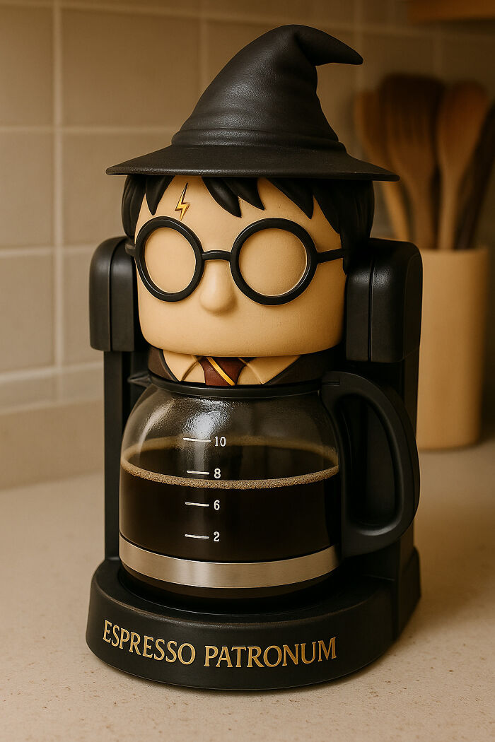 I Combined 22 Classic Movies With Coffee Machines Using AI And The Results Are Hilarious