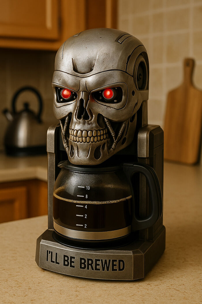 I Combined 22 Classic Movies With Coffee Machines Using AI And The Results Are Hilarious