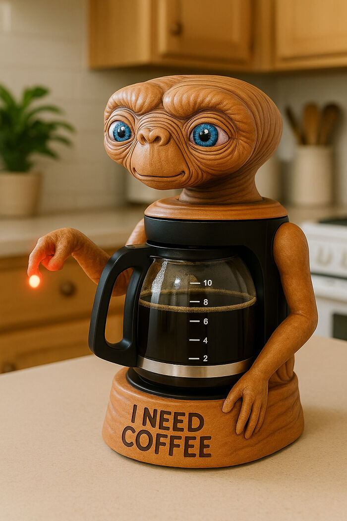 I Combined 22 Classic Movies With Coffee Machines Using AI And The Results Are Hilarious