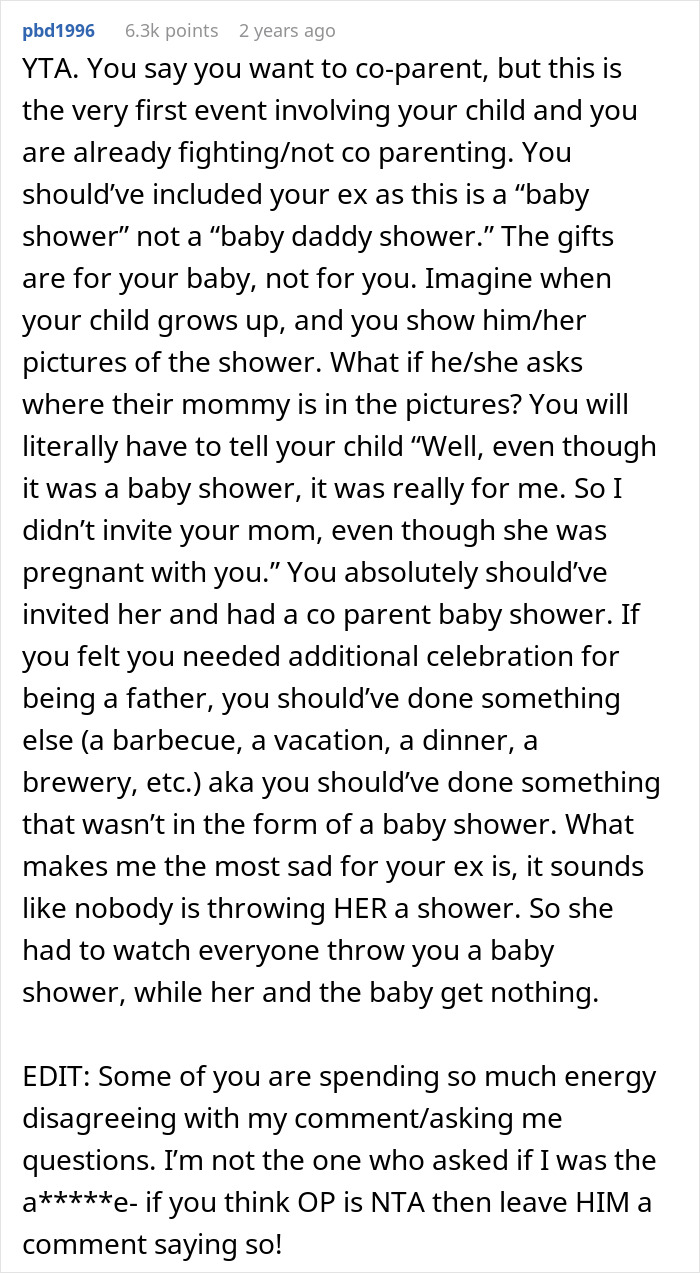 Guy Refuses To Throw Baby Shower For Pregnant Ex, Has His Own, She Finds Out And Doesn’t Take It Well