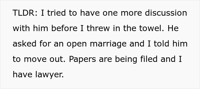 Husband Suggests Opening Relationship While Wife Struggles With Health, Is Served Divorce Papers
